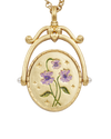 fable-england-v-initial-violet-spinner-halskette-gold image 4