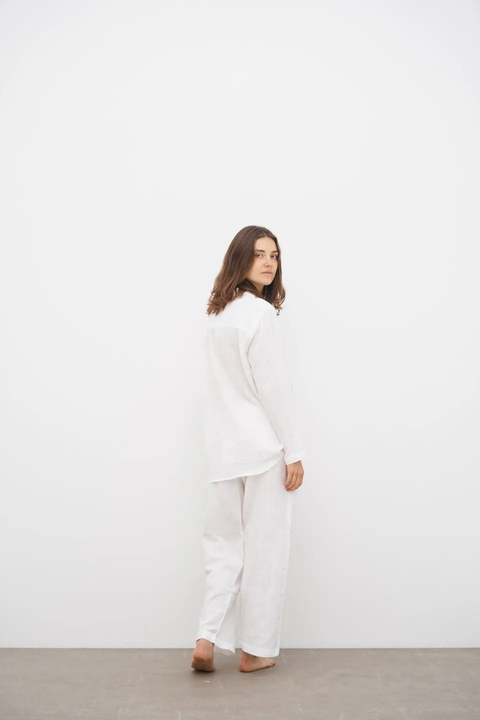 care-by-me-vivienne-shirt-bluse-hellgrau-bio-baumwolle image 1