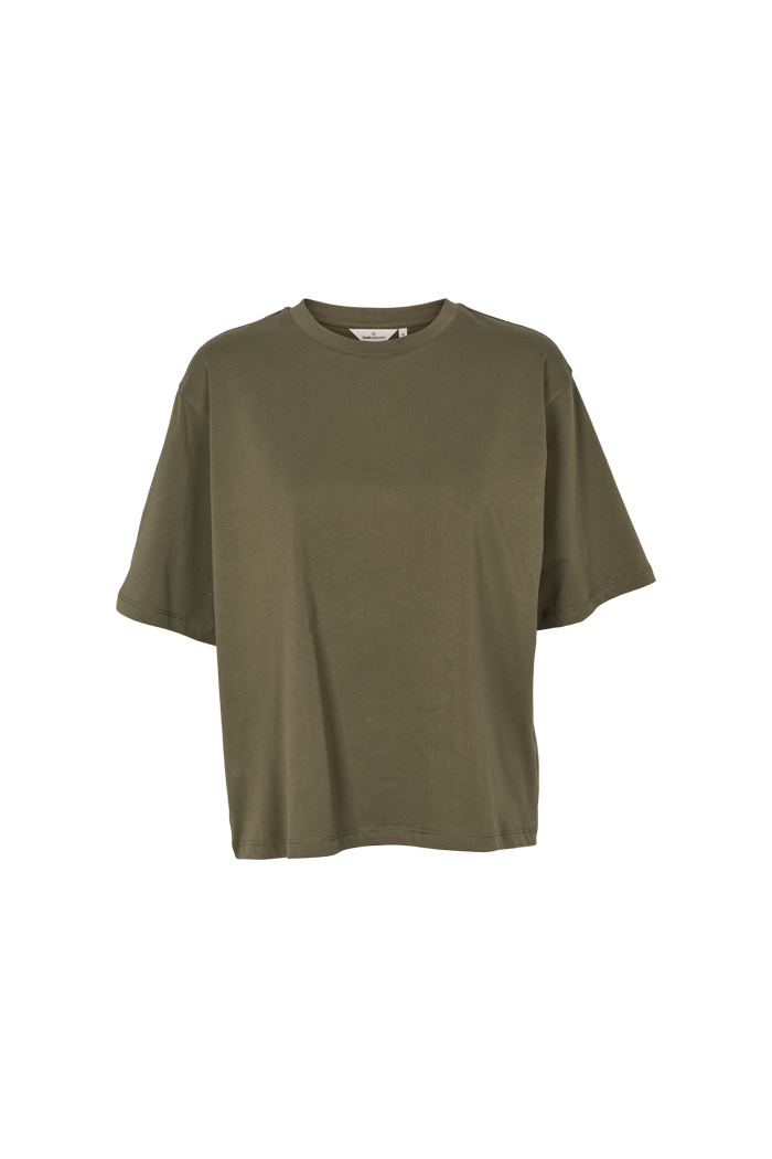 basic-apparel-raja-tee-damen-t-shirt-army-oversize-bio image 6