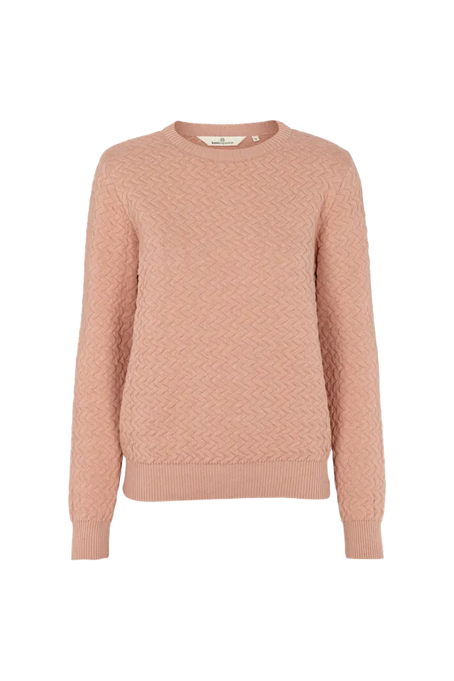 basic-apparel-tea-organic-cotton-cameo-strickpullover-zickzack image 1