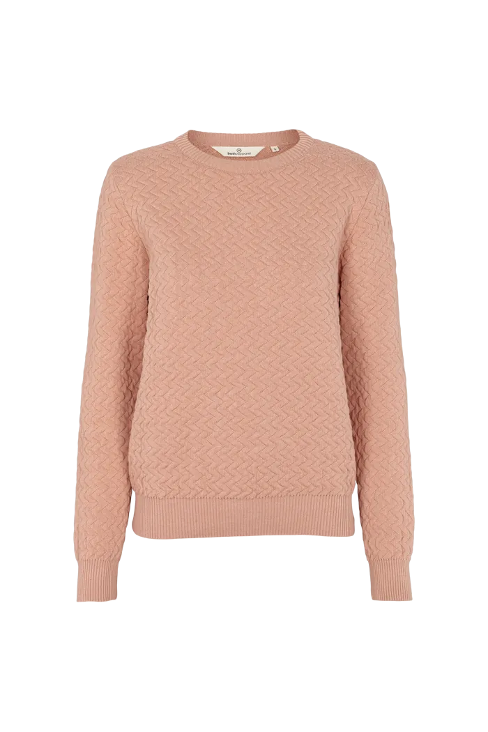 basic-apparel-tea-organic-cotton-cameo-strickpullover-zickzack image 1