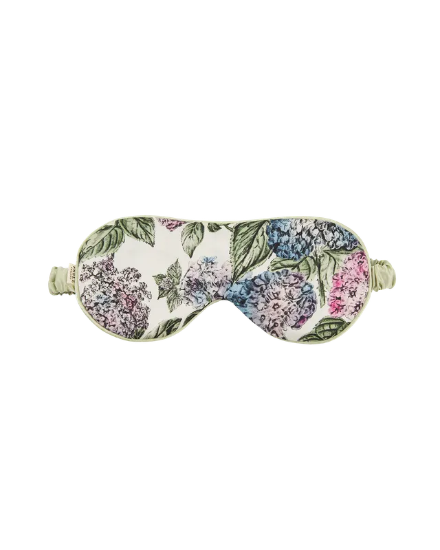 fable-england-nightwear-hydrangea-schlafmaske-elfenbein-seide image 1
