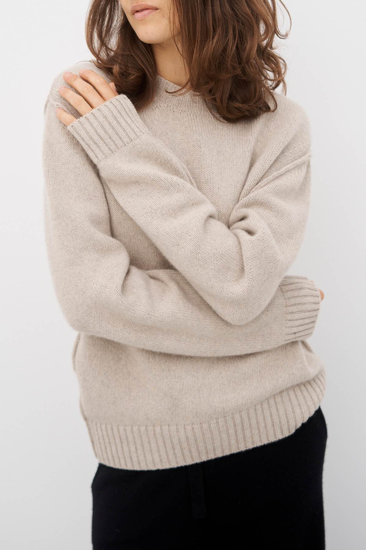 care-by-me-duo-sweater-strickpullover-blue-kaschmir image 2
