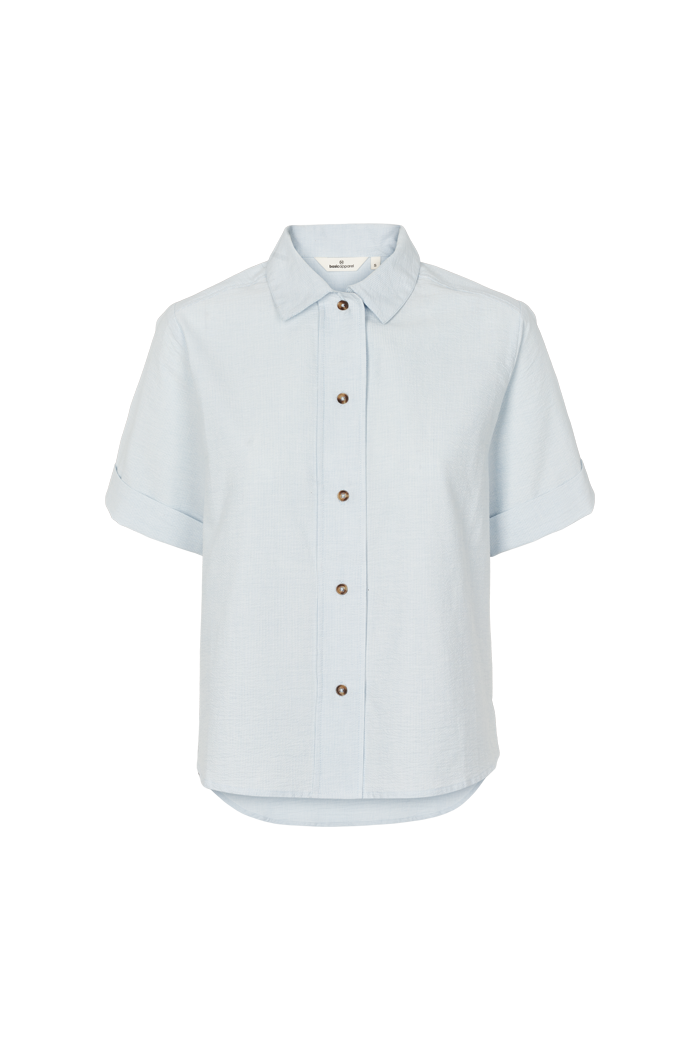 basic-apparel-anisse-shirt-damen-bluse-ashley-blue-gestreift image 1
