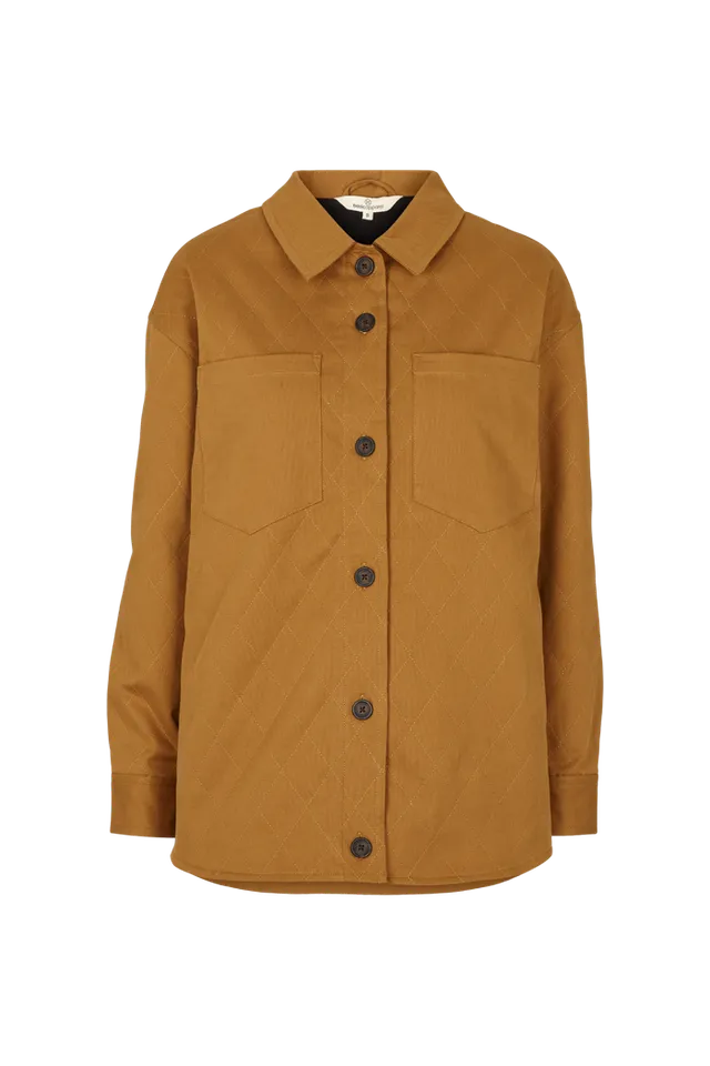 basic-apparel-mia-jacket-hemdjacke-apple-cinnamon-bio-canvas image 1
