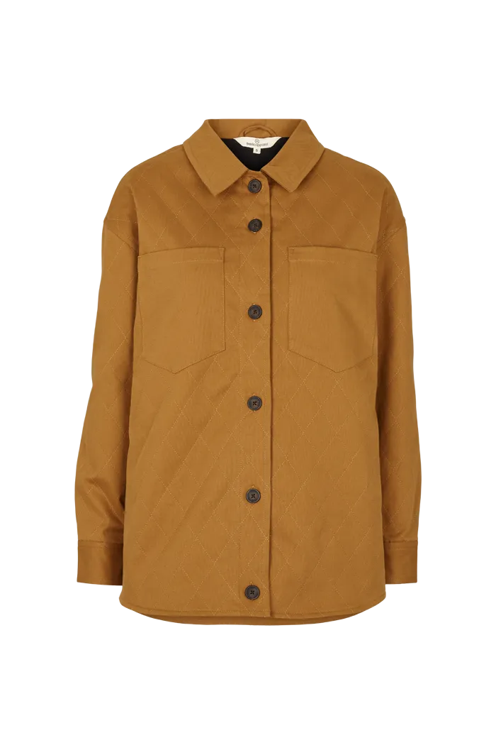 basic-apparel-mia-jacket-hemdjacke-apple-cinnamon-bio-canvas image 1