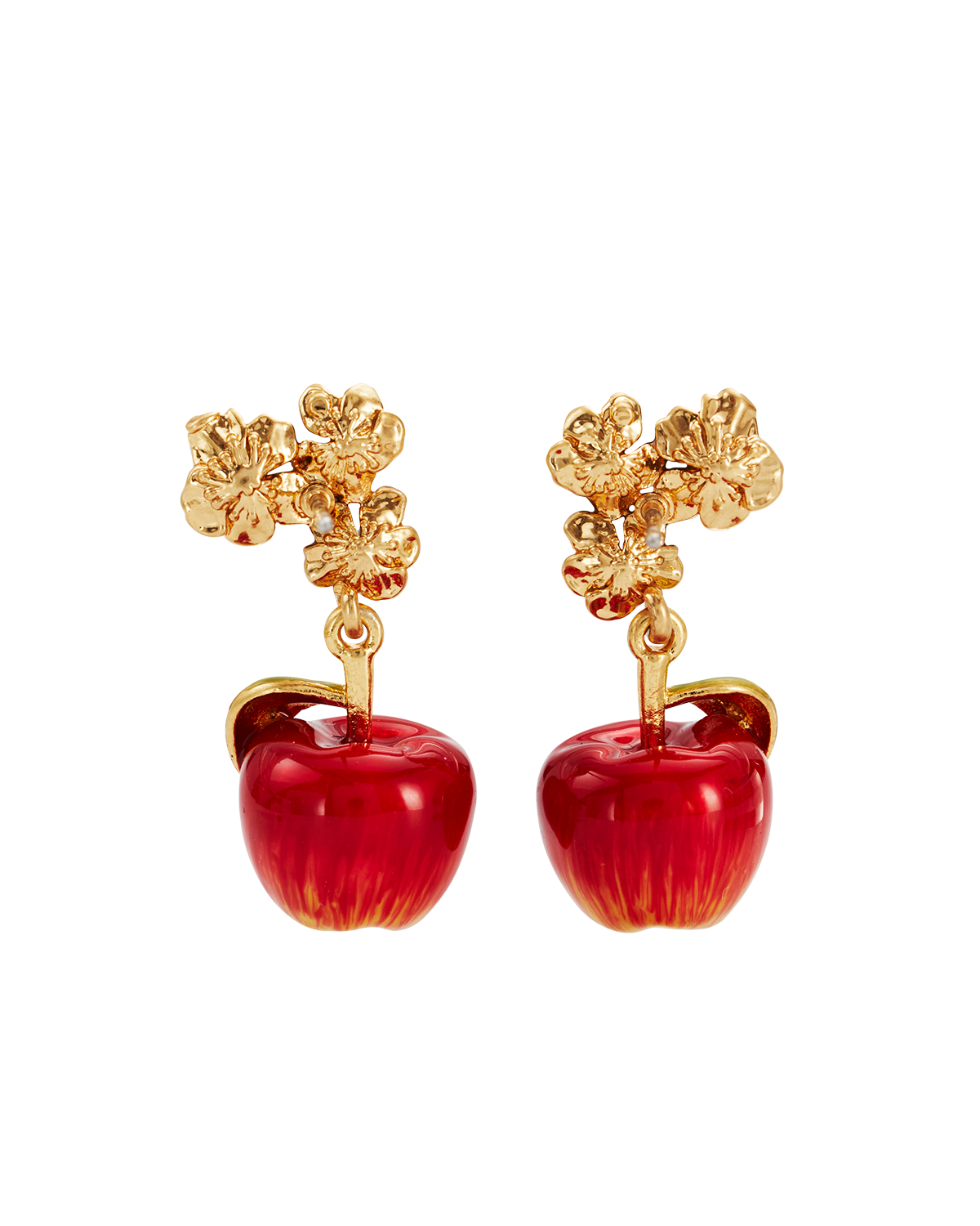 fable-england-jewellery-apple-blossom-ohrringe-gold-apfel image 4