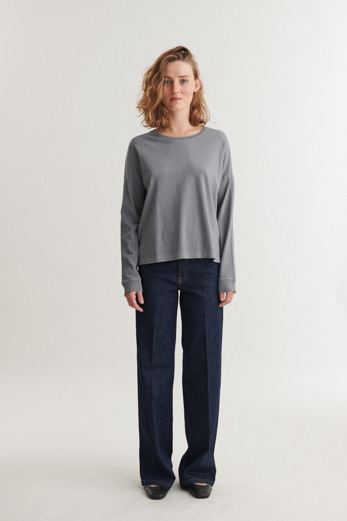 basic-apparel-boni-ls-langarmshirt-poppy-seed-bio-baumwolle image 5