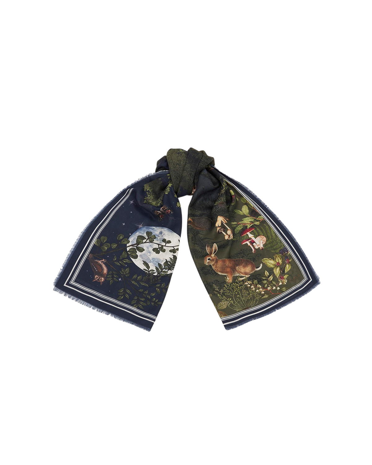 fable-england-scarves-woodland-meadow-schal-navy-gro image 3
