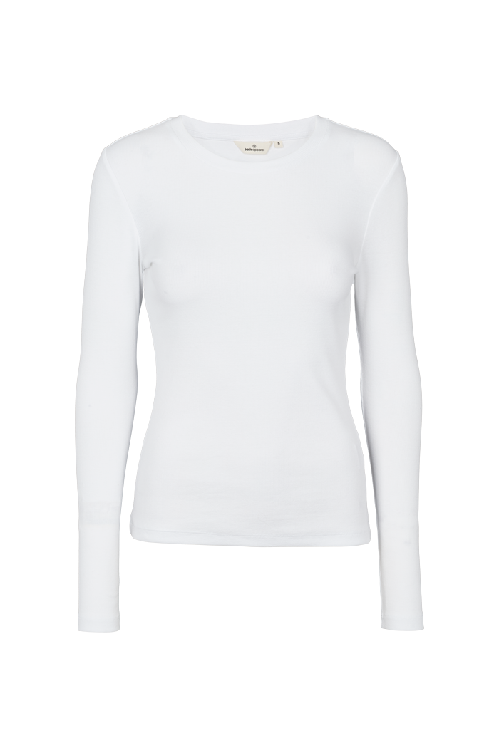 basic-apparel-ludmilla-ls-tee-langarmshirt-bright-white-bio image 5