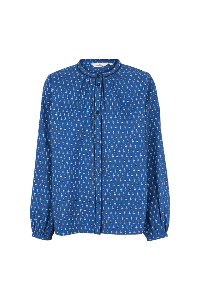 basic-apparel-spina-hemd-classic-blue-bio-baumwolle image 1