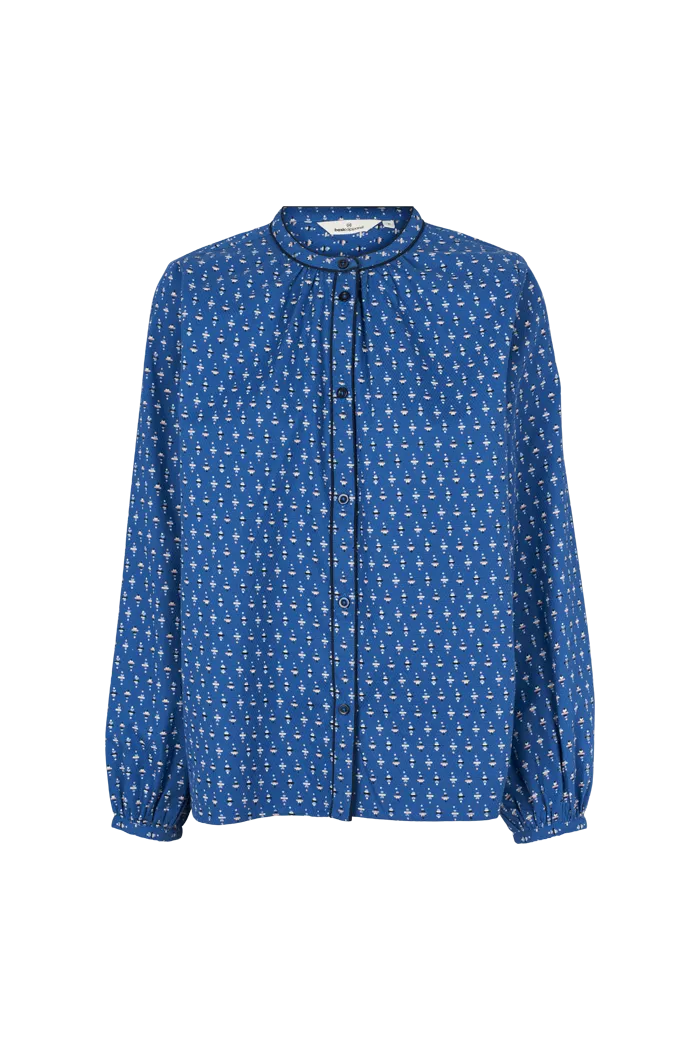 basic-apparel-spina-hemd-classic-blue-bio-baumwolle image 1