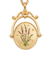 fable-england-l-initial-lavender-gold-halskette-initial image 3