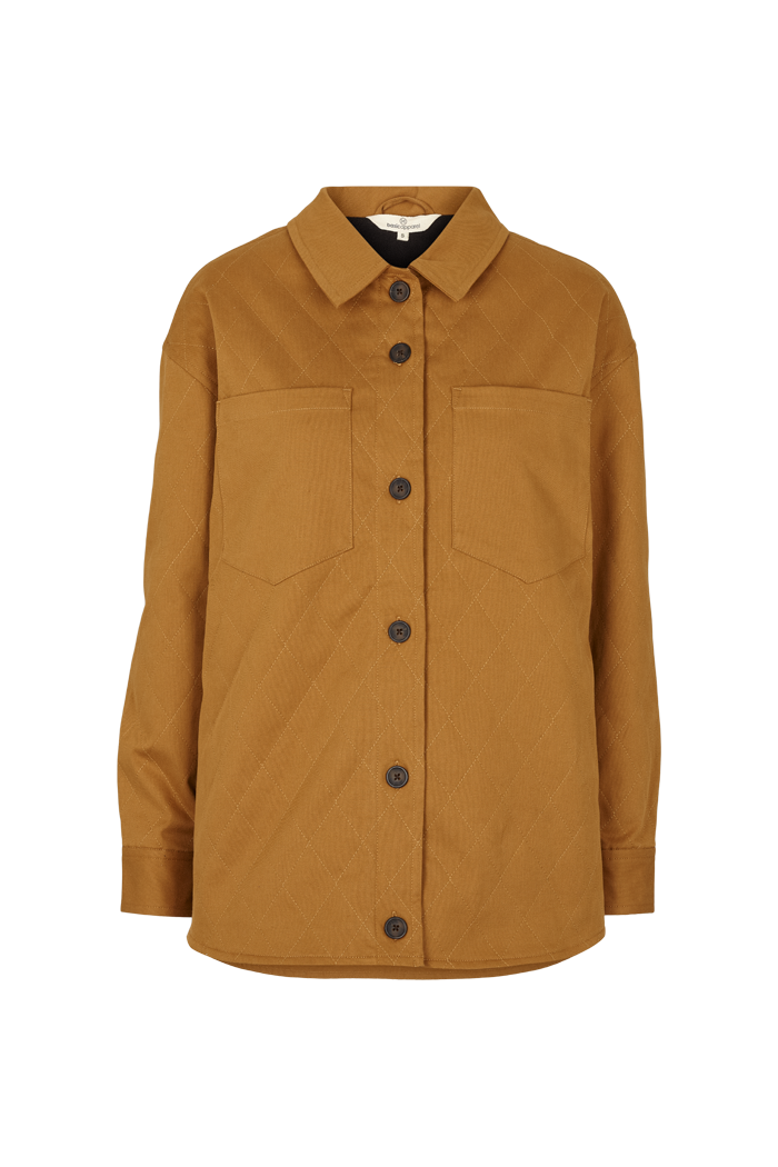 basic-apparel-mia-jacket-hemdjacke-apple-cinnamon-bio-canvas image 1