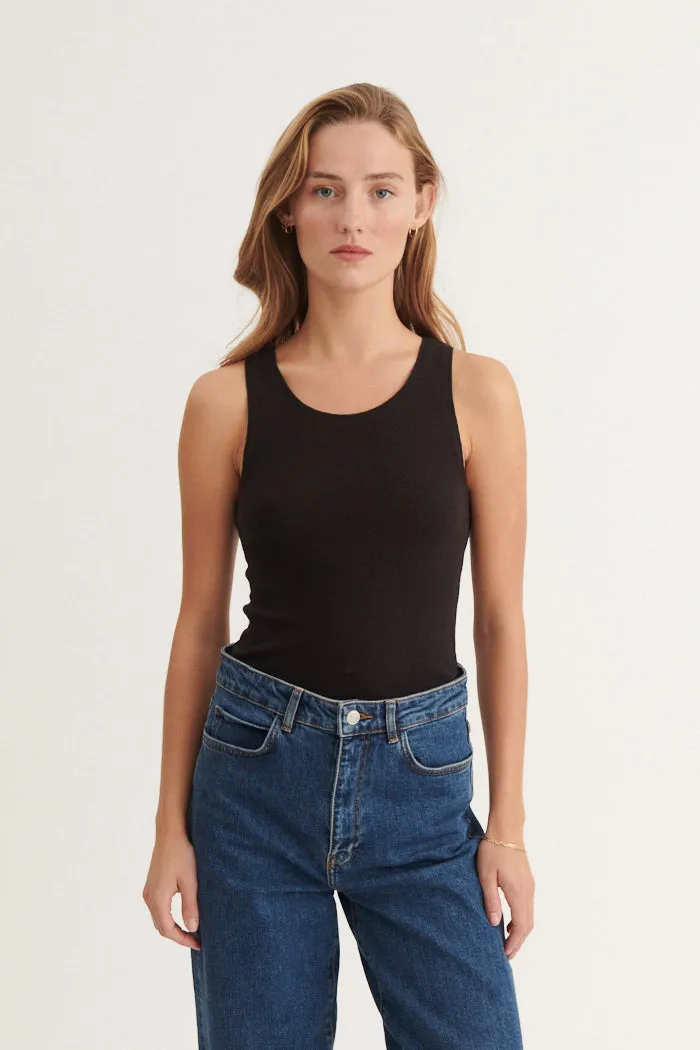basic-apparel-arense-tank-top-black-bio-baumwolle image 1