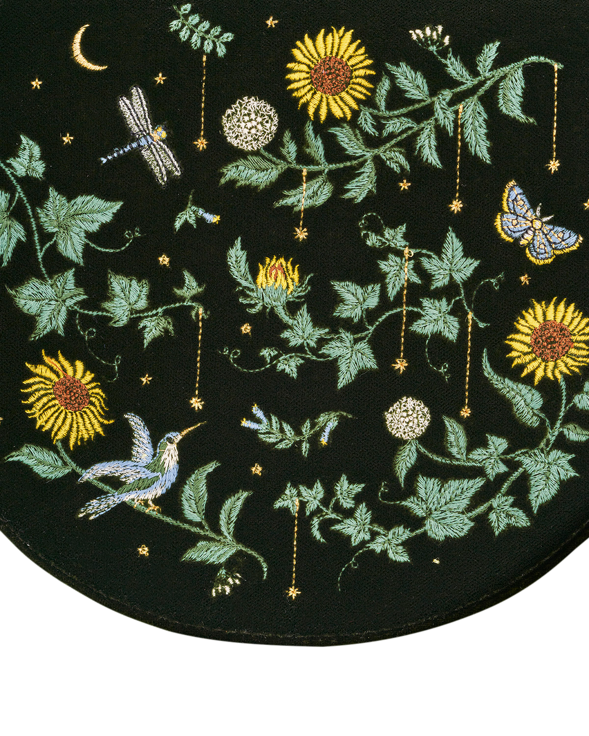 fable-england-charlotte-sunflower-henkeltasche-samt-gr-n image 4