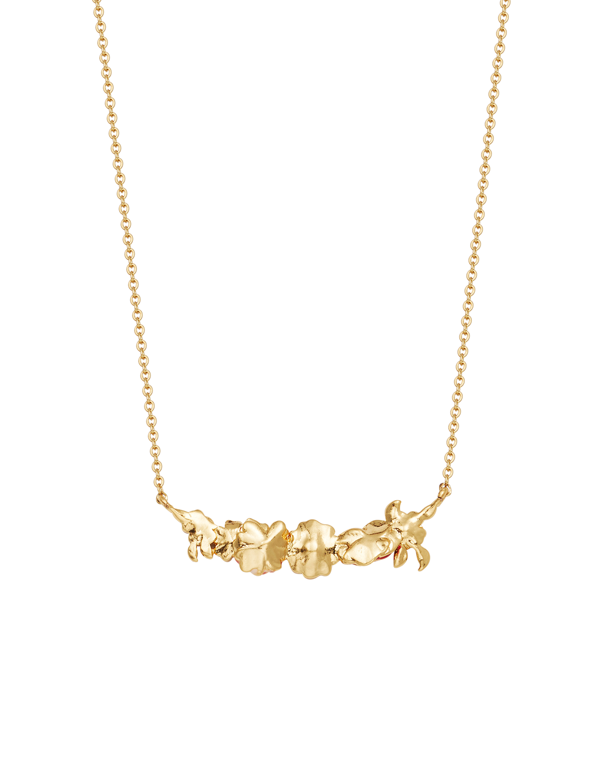 fable-england-eve-floral-choker-kette-gold image 5
