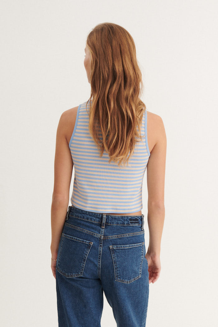 basic-apparel-ludmilla-stripe-crop-tank-top-frozen-fjord-streifen image 3