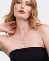 fable-england-jewellery-s-initial-halskette-sonnenblume-gold image 2