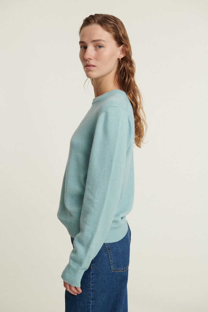 basic-apparel-cady-o-neck-pullover-damen-gossamer-green-wolle image 2