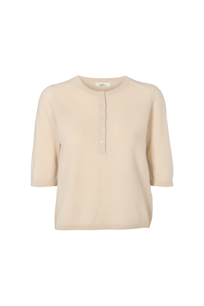 basic-apparel-selem-granddad-tee-t-shirt-beige-merinowolle image 5