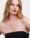 fable-england-jewellery-h-initial-hydrangea-halskette-gold image 2