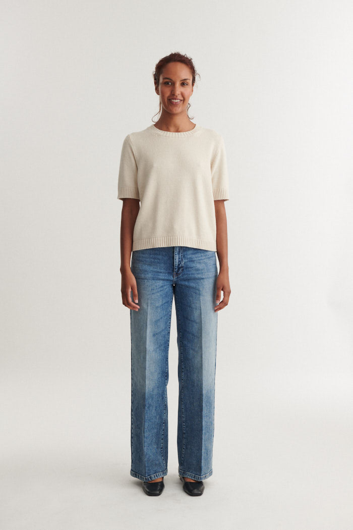 basic-apparel-cady-ss-o-neck-kurzarmpullover-natural-wolle image 4