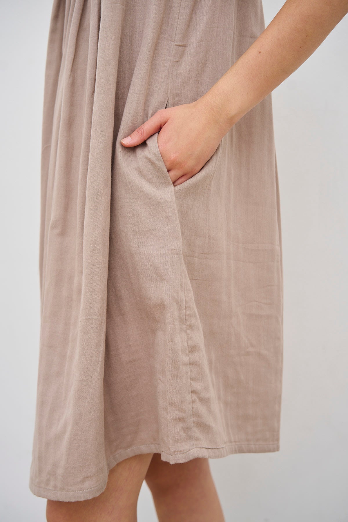 care-by-me-vivienne-kleid-wei-bio-baumwolle-one-size image 2