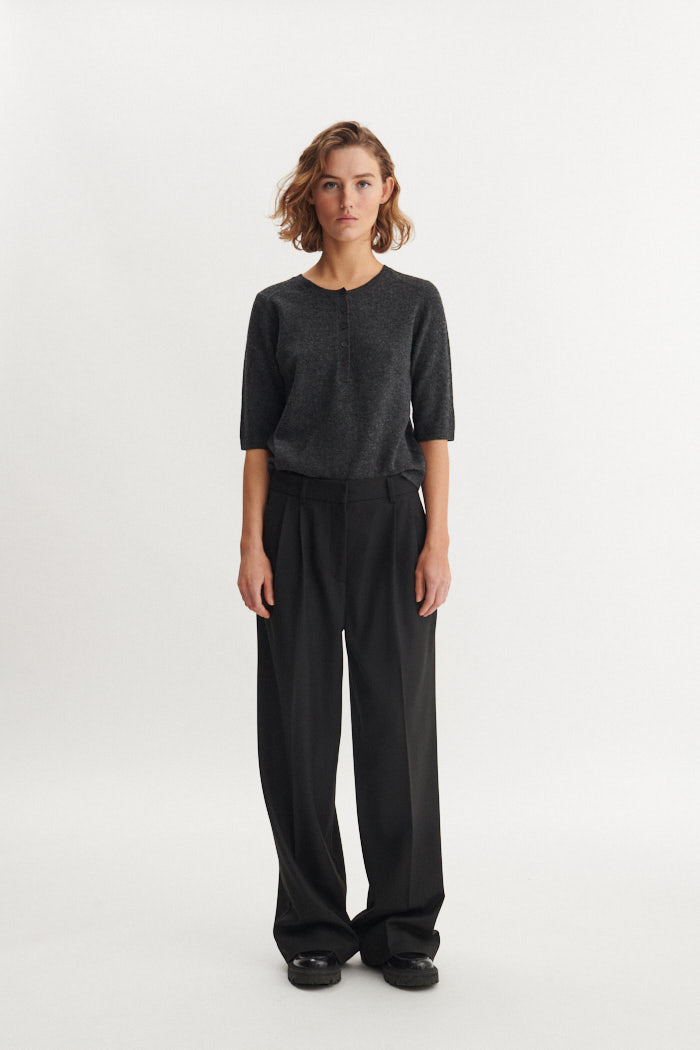 basic-apparel-selem-cardigan-dunkelgrau-merinowolle image 4