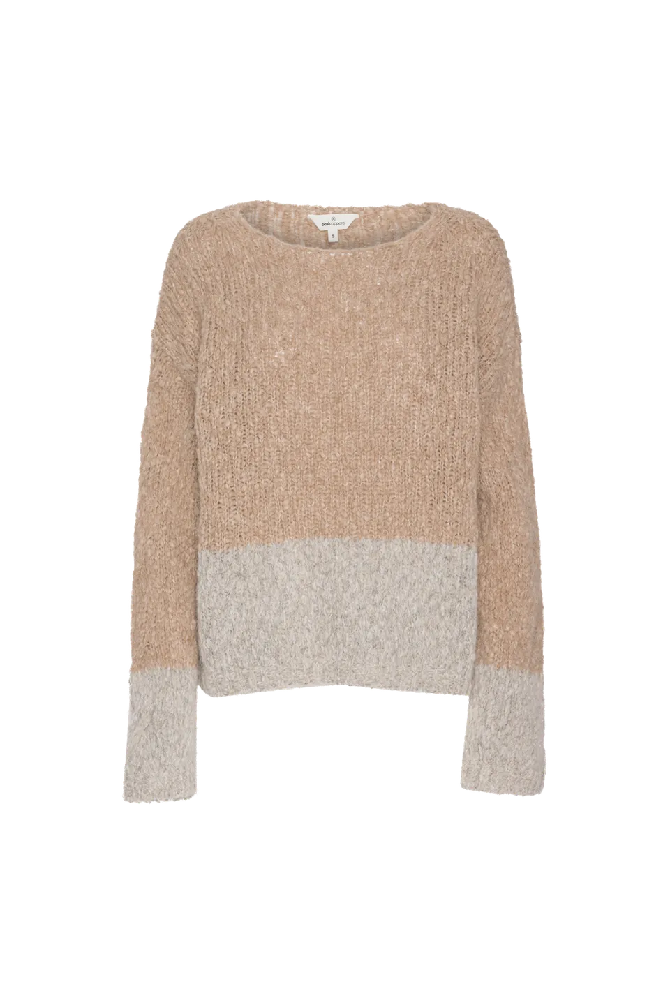 basic-apparel-pelucia-cable-stripe-pullover-caroline-rose-alpaka image 1