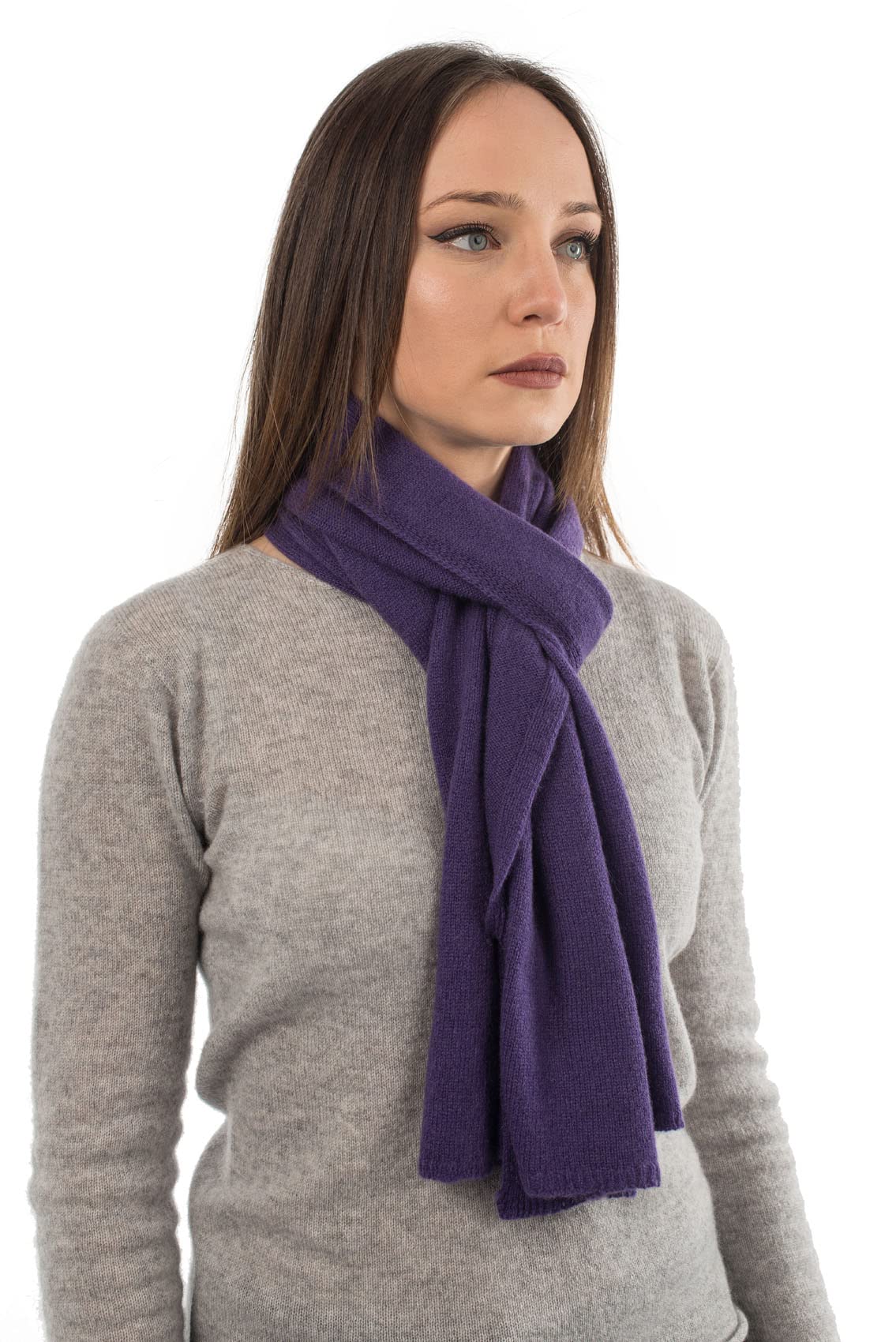 dalle-piane-scarf-uni-100-kaschmir-schal-anthrazit image 7