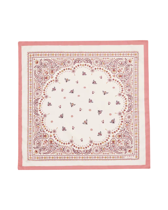 fable-england-eve-bandana-tuch-pink-biene image 1