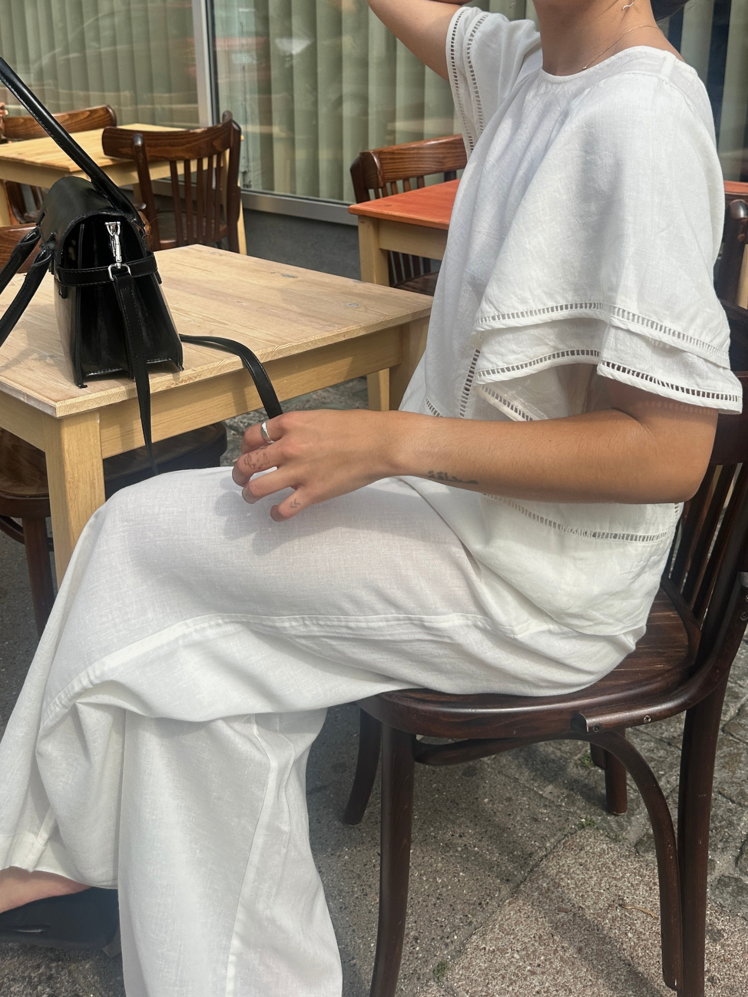 basic-apparel-carina-pants-leinenhose-bright-white-weit image 2