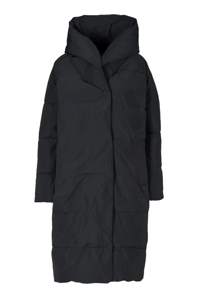 basic-apparel-tenna-mantel-schwarz-recycelt image 1