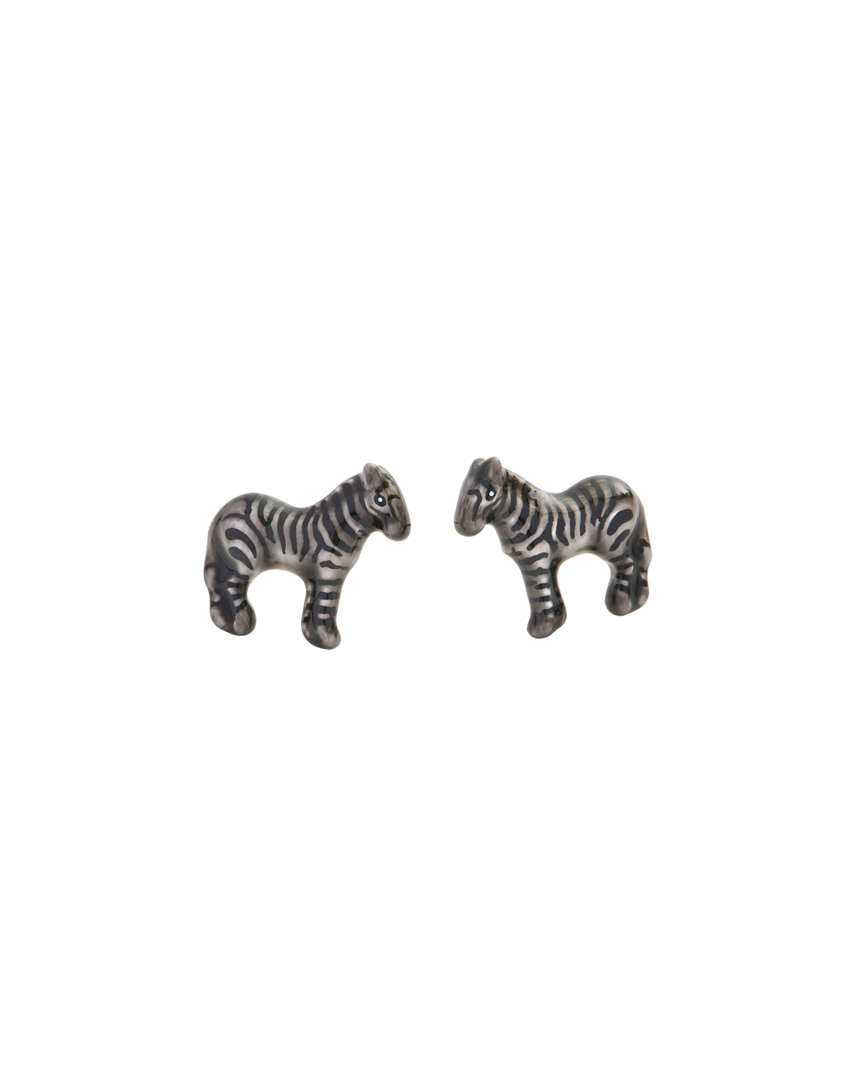fable-england-jewellery-zebra-ohrstecker-emaille-handbemalt image 1