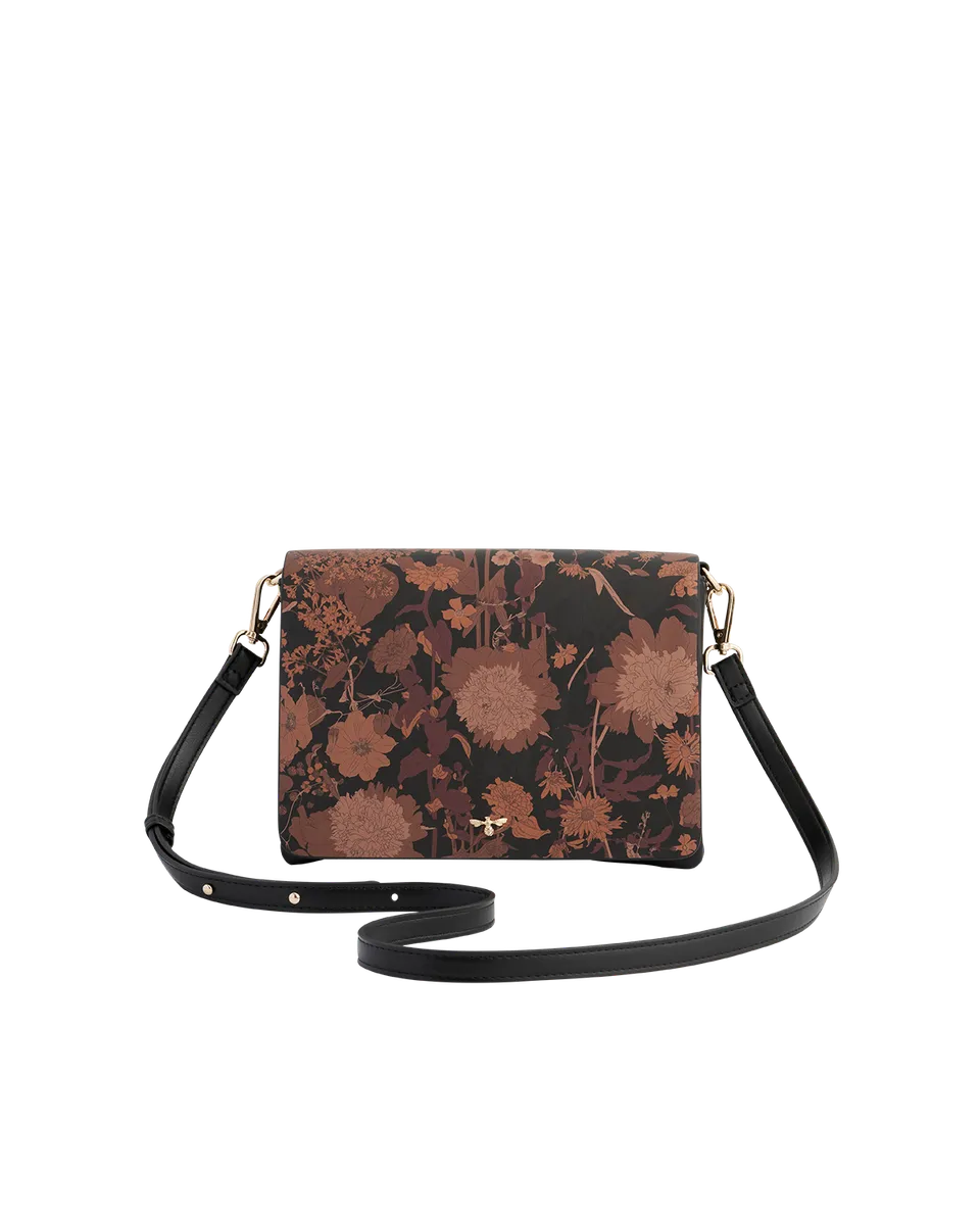 fable-england-handbags-deco-blooms-black-crossbody-tasche image 1