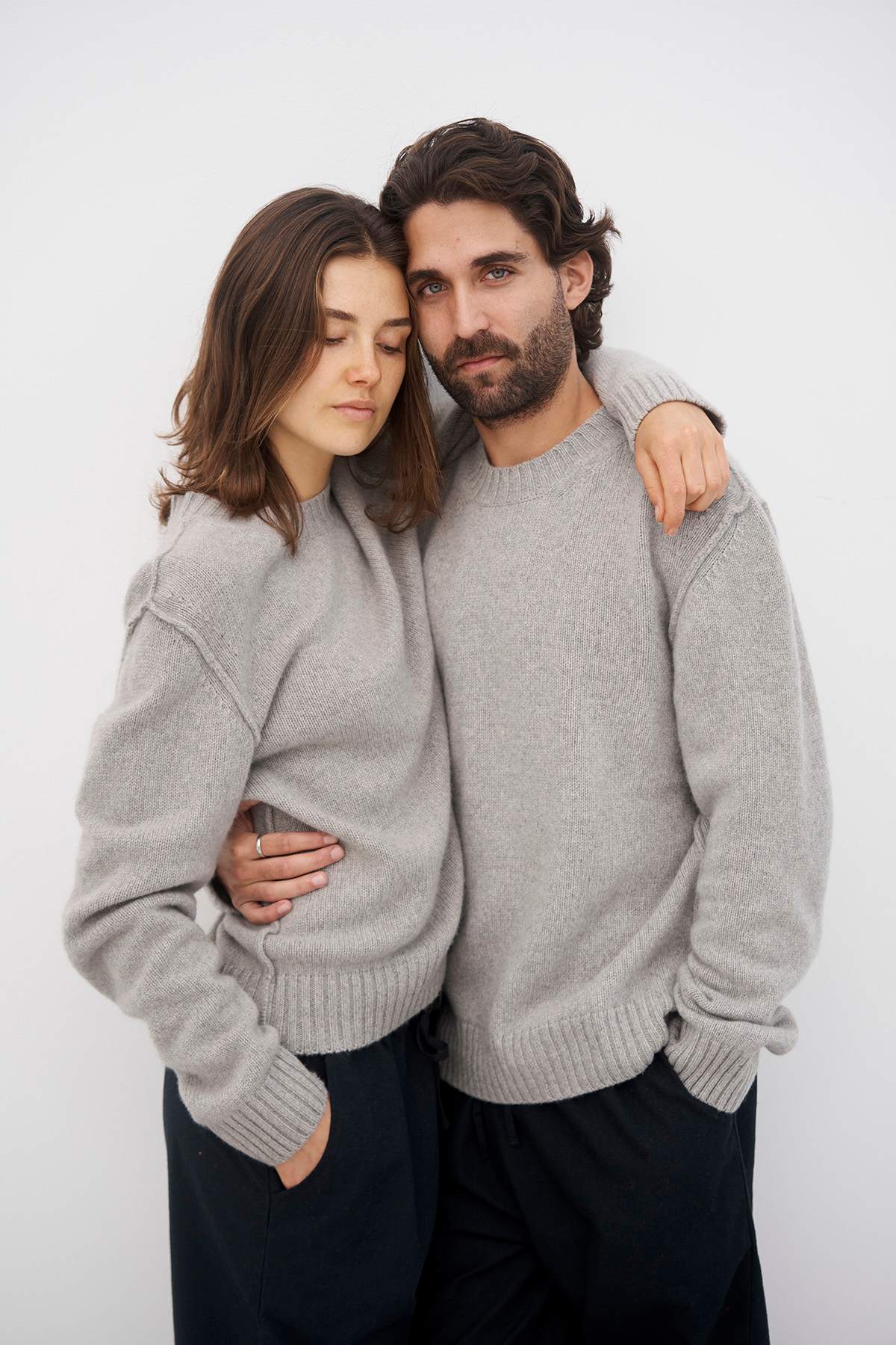 care-by-me-duo-sweater-strickpullover-blue-kaschmir image 7