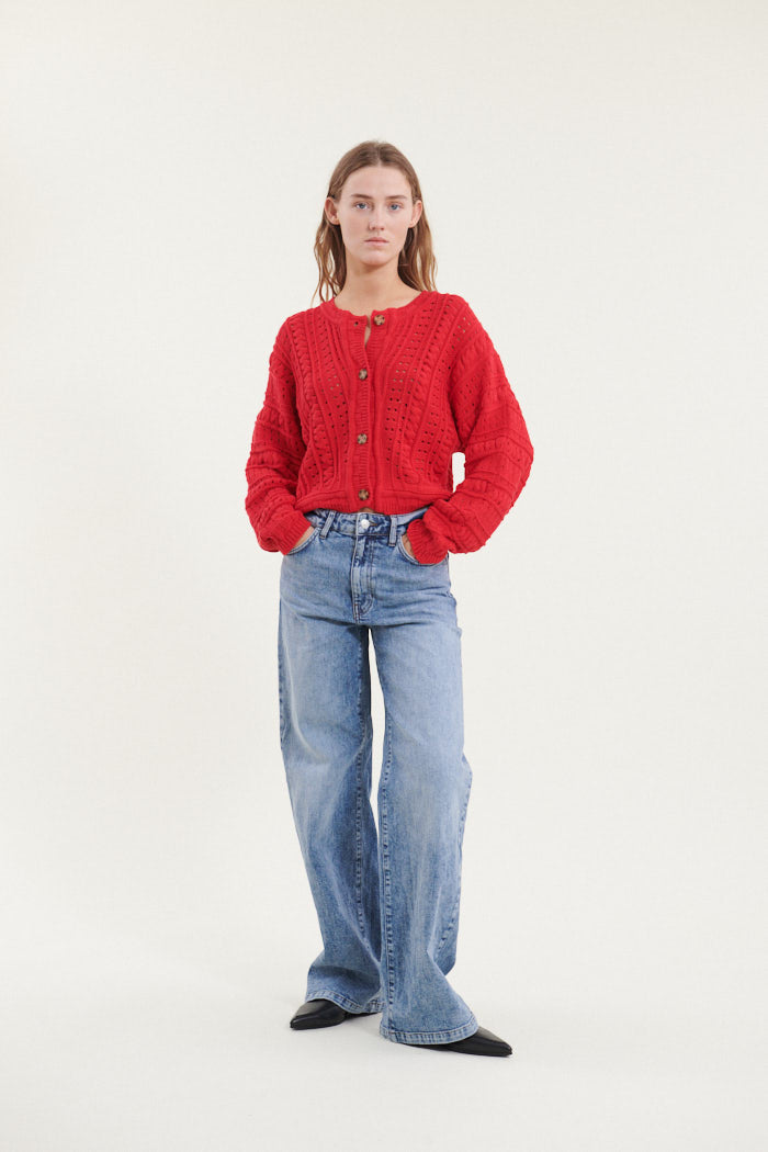 basic-apparel-winie-ba273-11-cardigan-high-risk-red-bio image 4