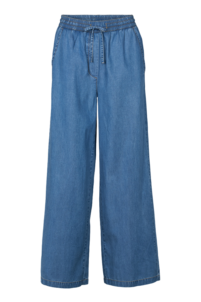 basic-apparel-bine-wide-pant-hose-hellblau-tencel image 4