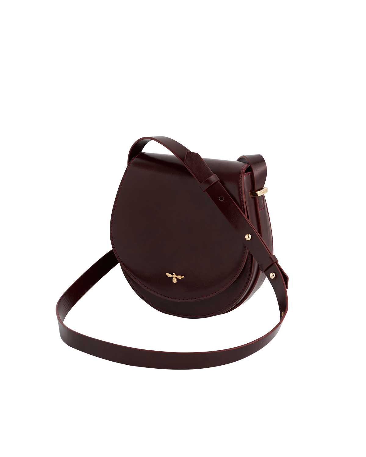 fable-england-cherry-red-saddle-bag-satteltasche-lack-kirschrot image 5