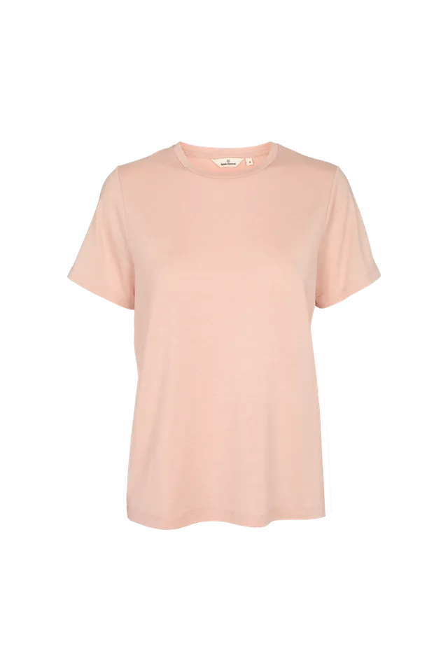 basic-apparel-jolanda-t-shirt-rose-dust-tencel-kurzarm image 1