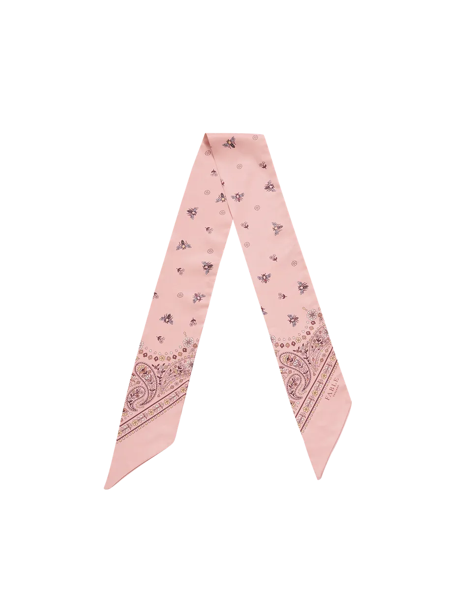 fable-england-eve-skinny-schal-pink-biene-leicht image 1