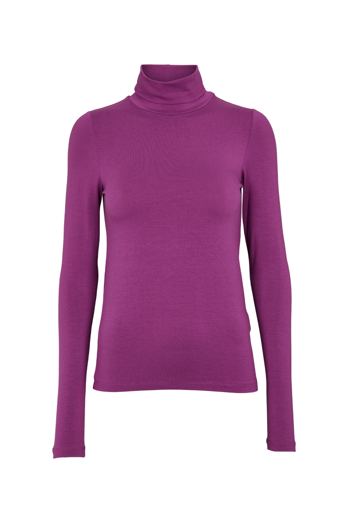 basic-apparel-joline-t-neck-shirt-grape-juice-tencel image 1