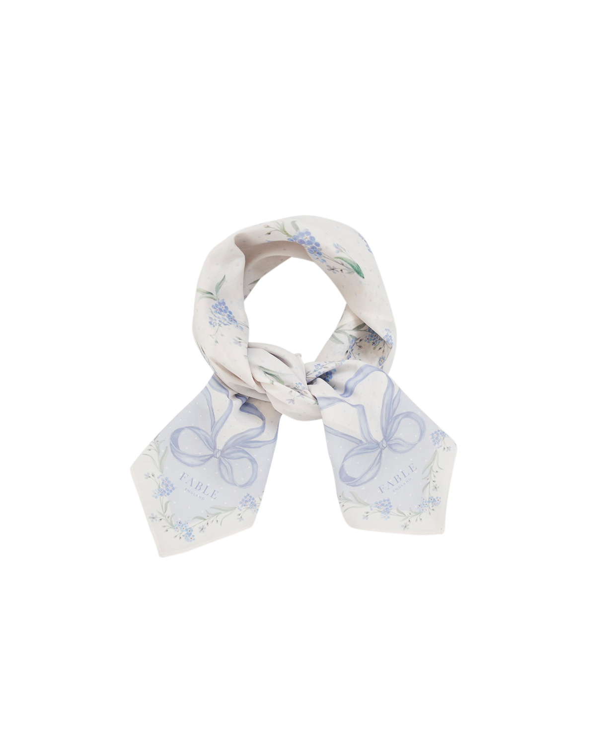 fable-england-scarves-bow-floral-tuch-blau-quadratisch image 3