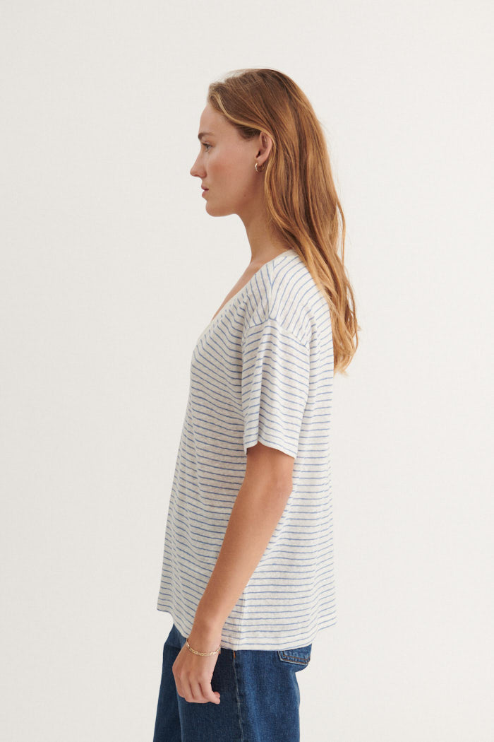 basic-apparel-ryda-ba123-11-t-shirt-quiet-harbor-leinen image 2