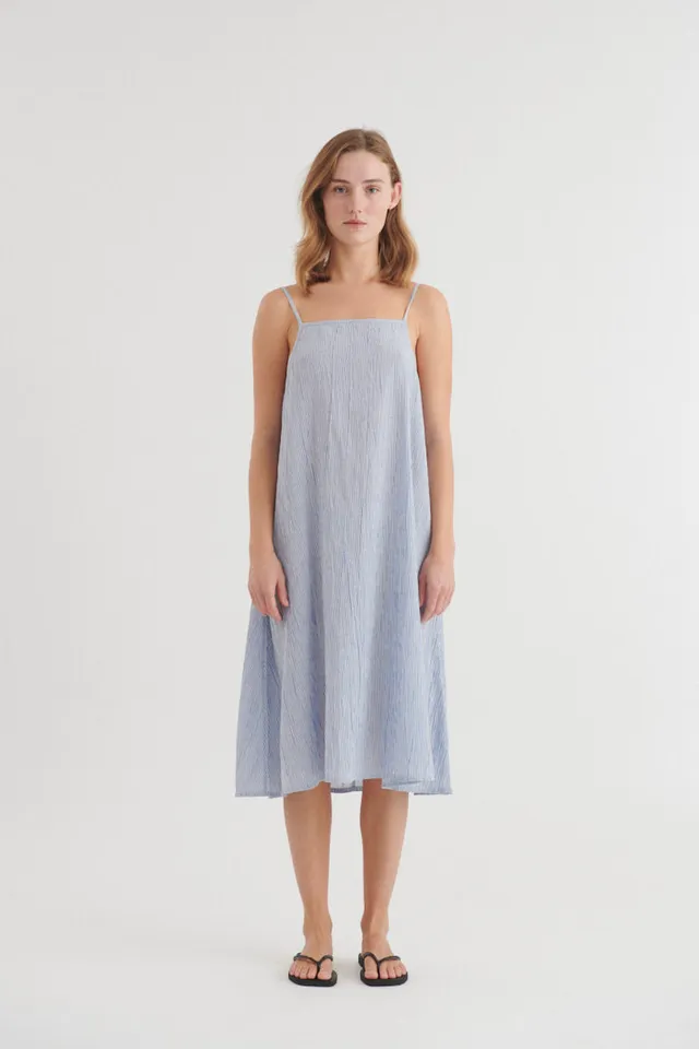 basic-apparel-carol-strap-dress-damen-riviera-bio-baumwolle image 1