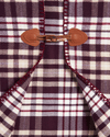 fable-england-check-cape-schal-karamell-schoko-oversize image 6