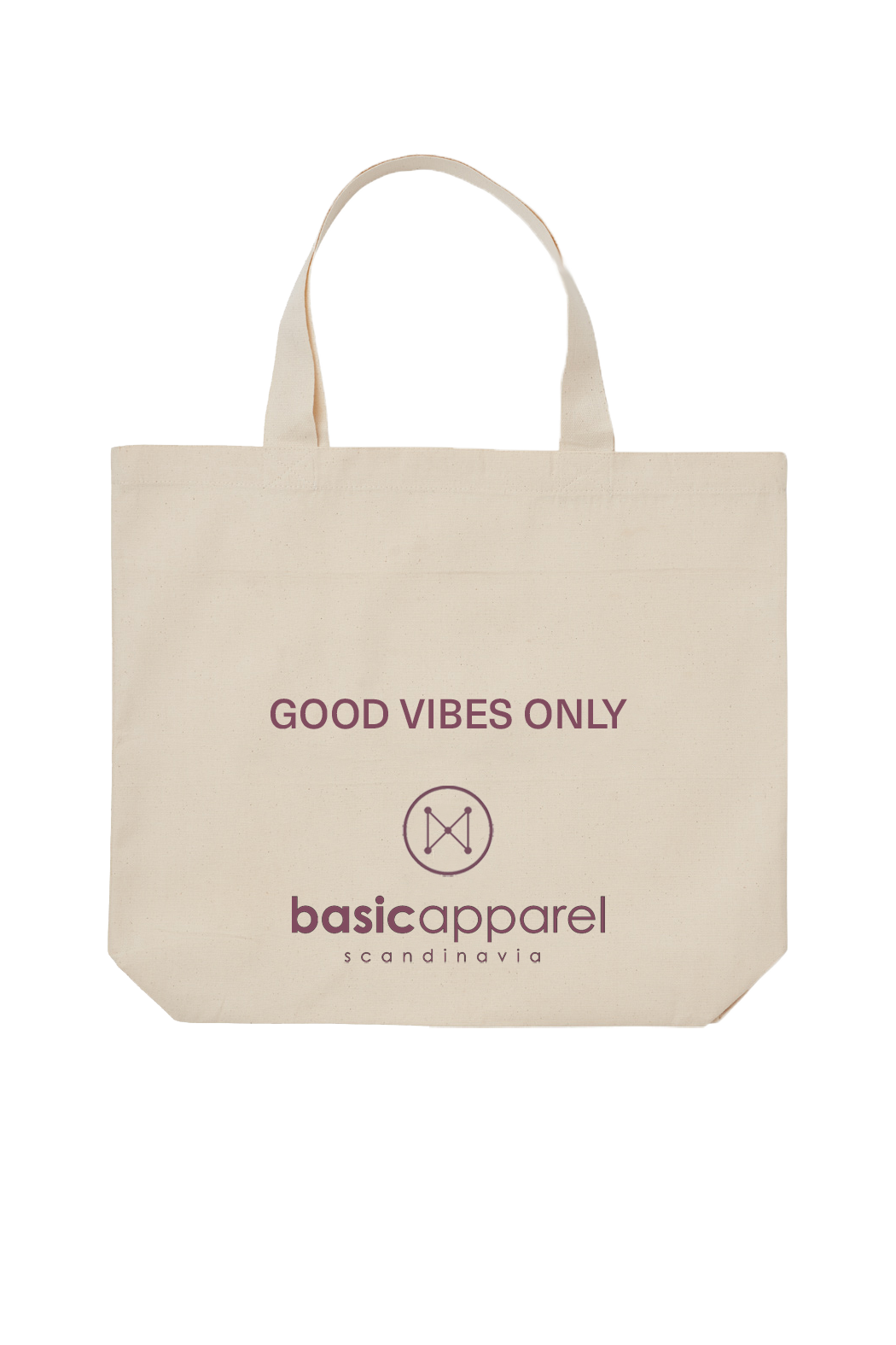 basic-apparel-basic-tote-bag-off-white-bio-baumwolle image 1
