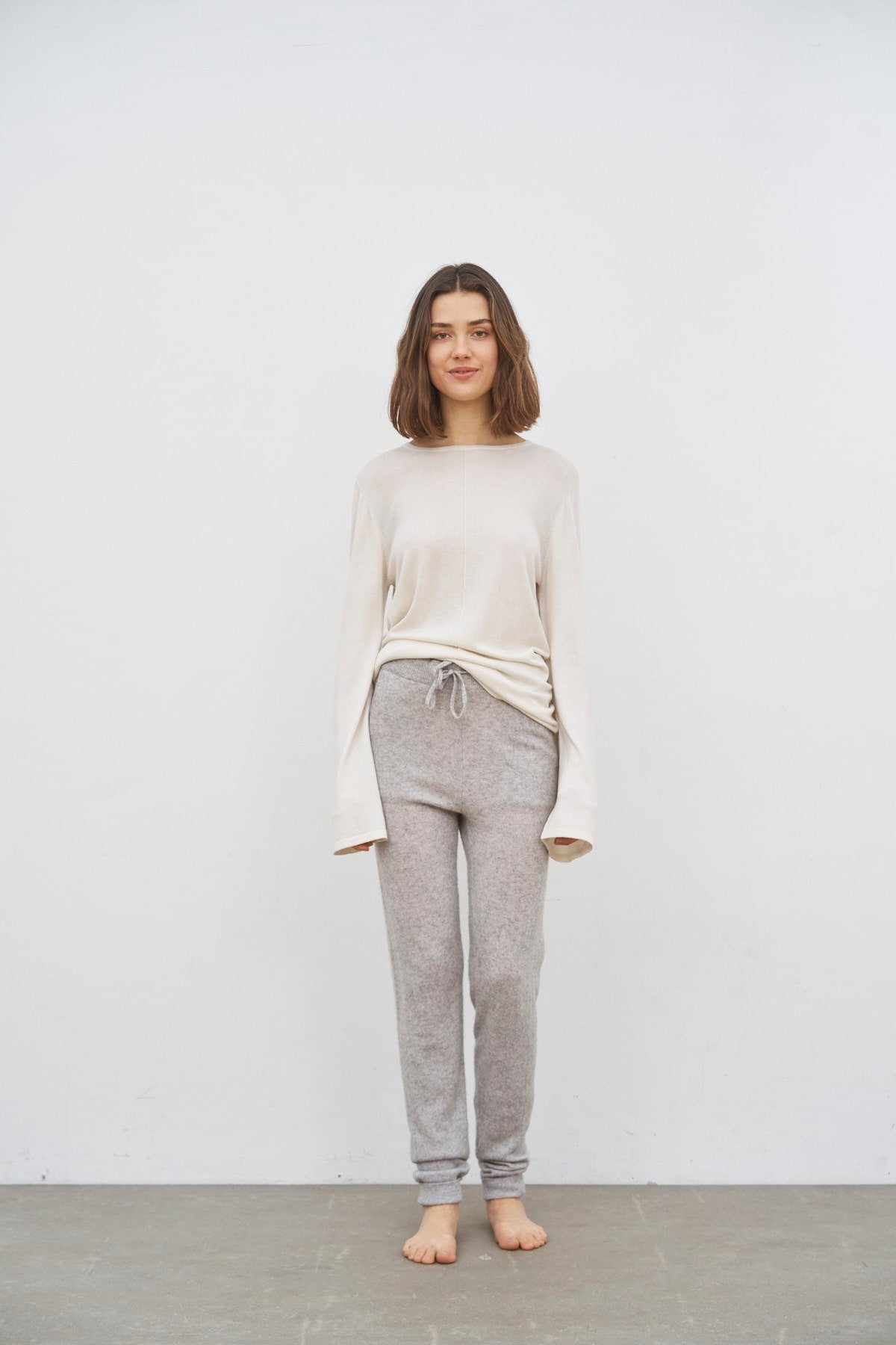 care-by-me-flow-kaschmirbluse-white-s-100-kaschmir-weit image 8