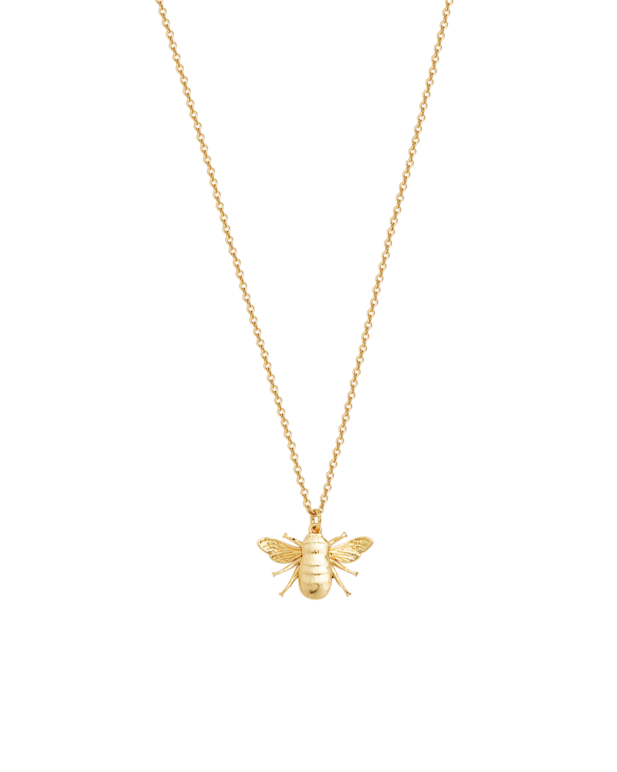 fable-england-bienen-schmuckset-gold-kette-und-brosche image 7